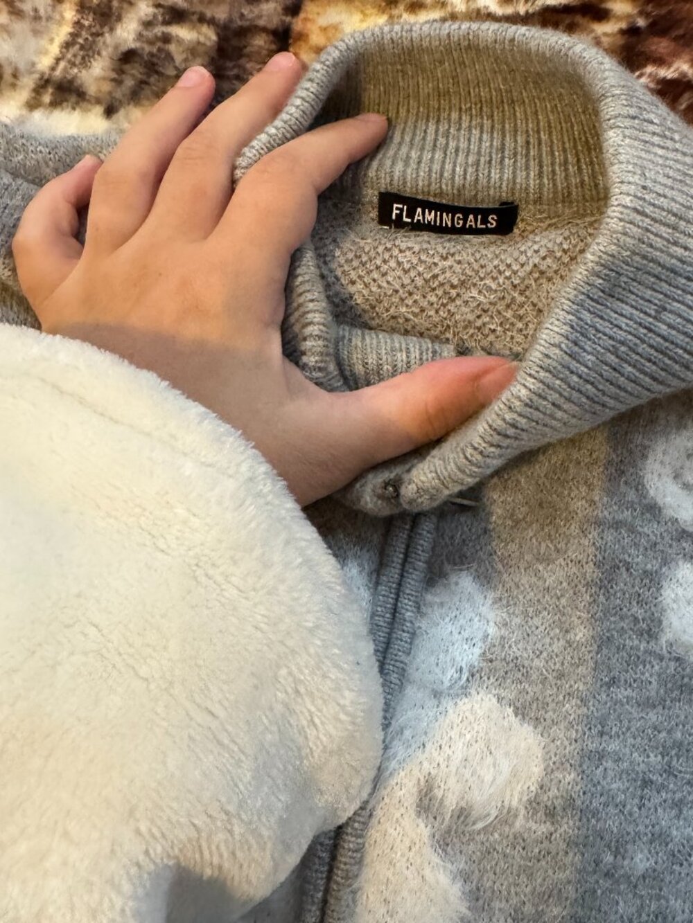 Daisy Quarter Zip - Picture 3 of 4